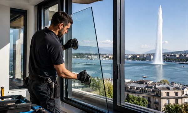 Le professionnel vitrier numéro un sur Genève : services et expertise